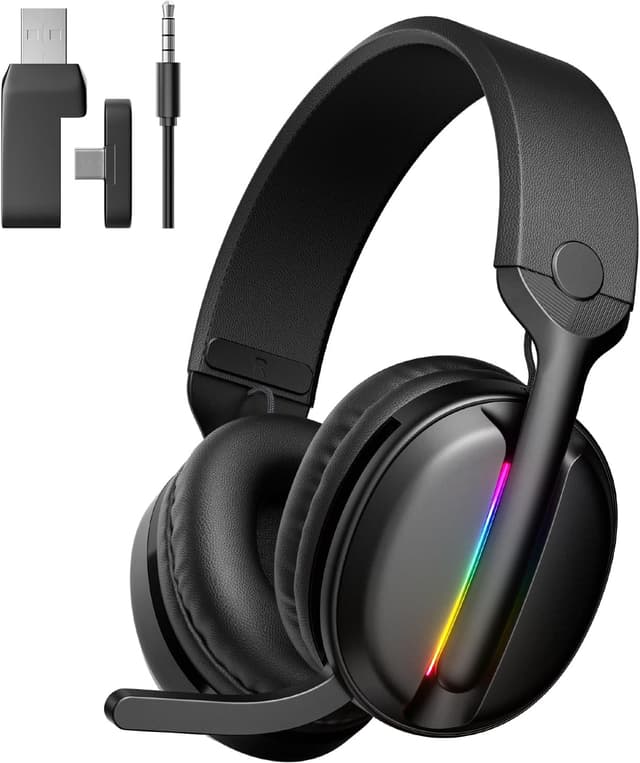 Imagen de MANKIW Cuffie Gaming Wireless 40H per PS5 en OfertitasTOP
