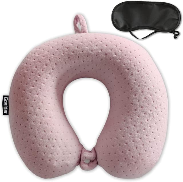 Detalle de Gosider memory foam neck pillow 11.8 inch