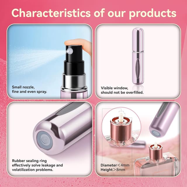 Thumbnail 2 de forebile Refillable Perfume Atomizer 5ml