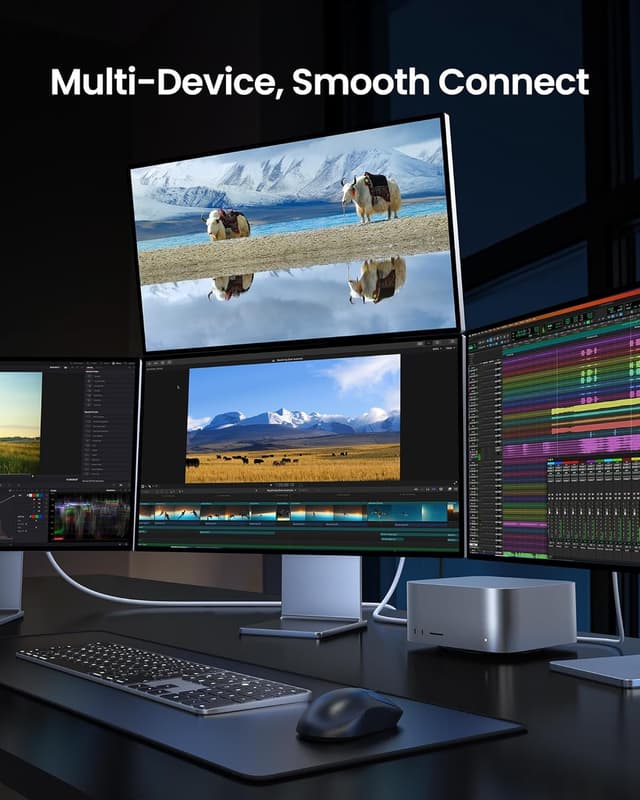 Thumbnail 6 de Silkland cavo USB4/Thunderbolt 4 da 1 m 40Gbps con ricarica fino a 240W (compatibile Thunderbolt 5) per MacBook e dock