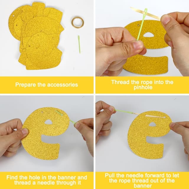 Detalle de HUKUMA Geburtstagsbanner „Legende seit 12 Jahren“ – Deko für den 12. Geburtstag (glitzernd, 1,50 m lang)