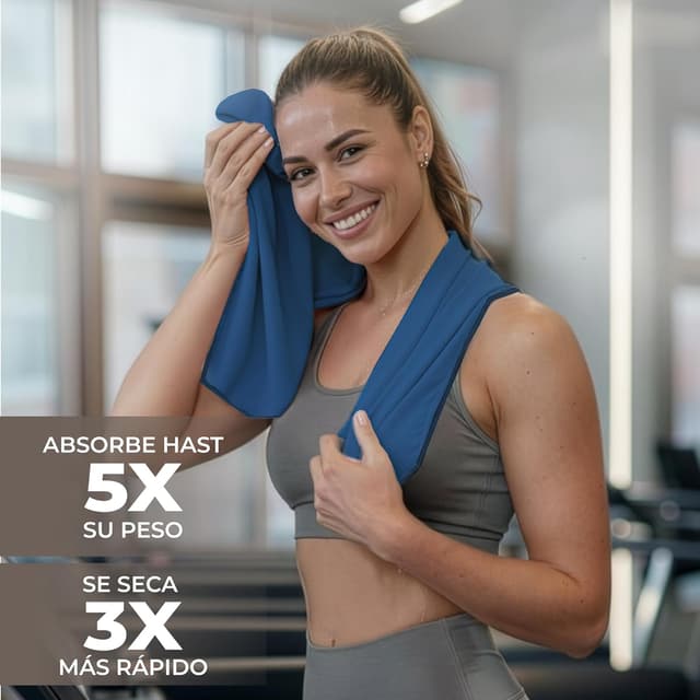 Thumbnail 6 de ZENACROSS Toalla Microfibra 40 x 77 cm lote 5