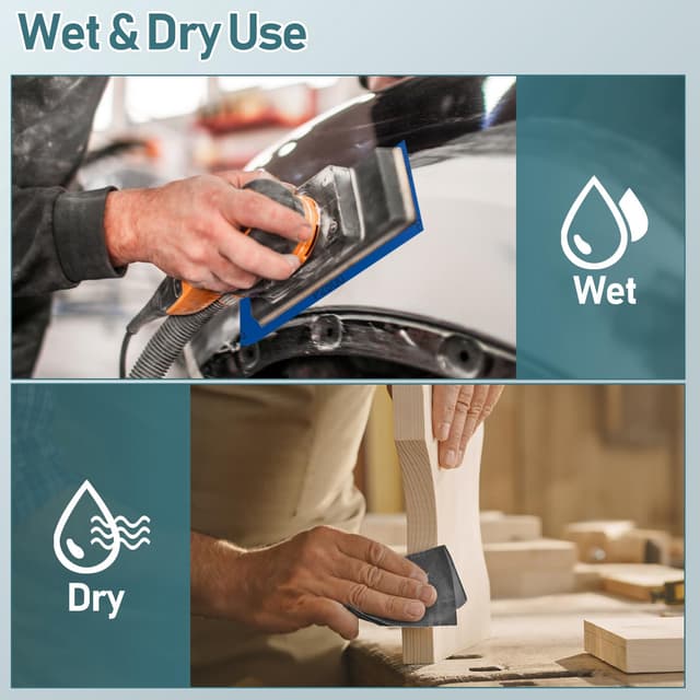 Thumbnail 6 de Schleifpapier Set Nass Trocken 72 Blätter