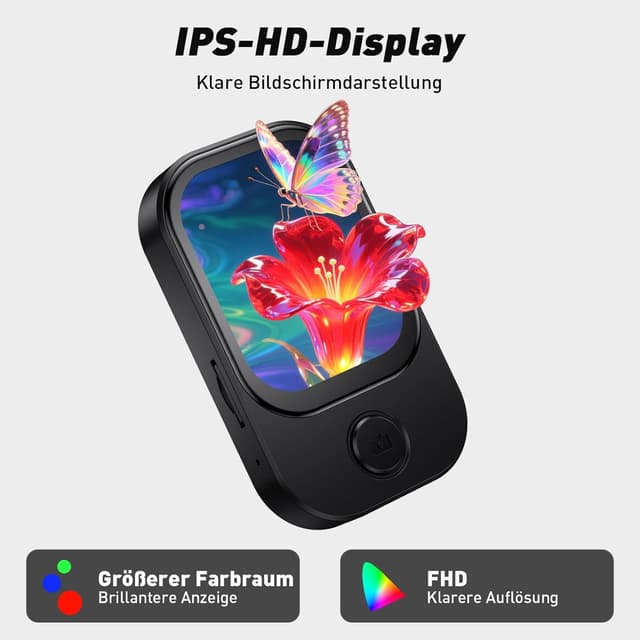 Detalle 2 de RWSRW 64GB lettore MP3 Bluetooth 5.4