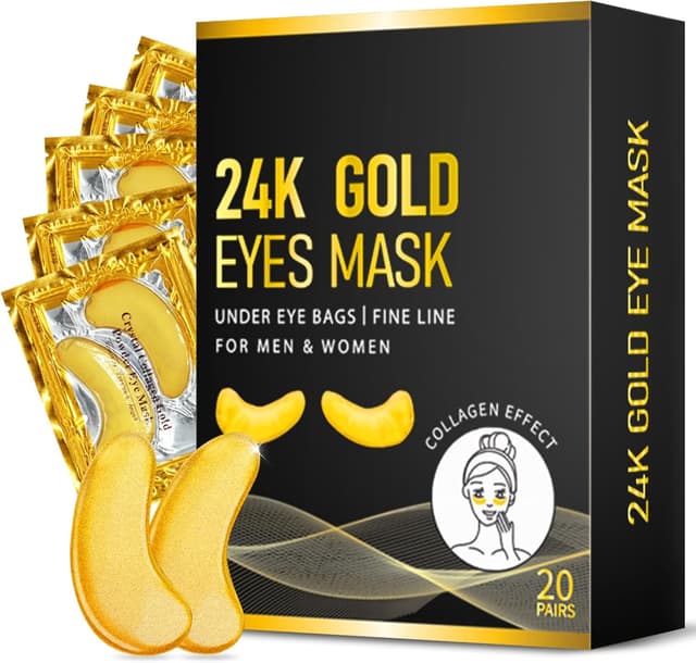 Imagen de Parches ojos 20 pares hidratantes Amarillo en OfertitasTOP