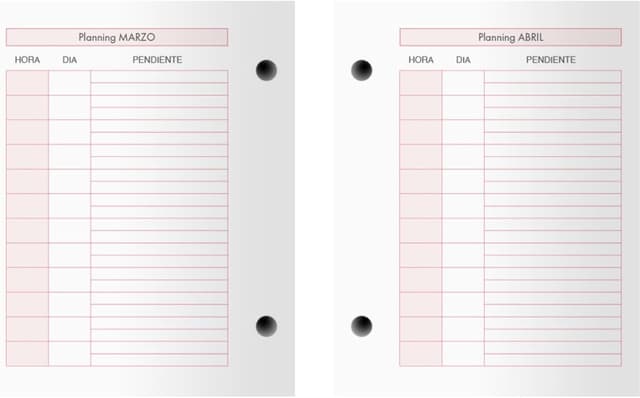 Detalle de Bloc de bureau Dohe 2026 – Calendrier quotidien en espagnol (janvier à décembre), format 8,5 x 11 cm