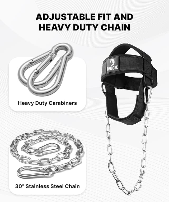 Detalle de DMoose Fitness Neck Harness for Lifting