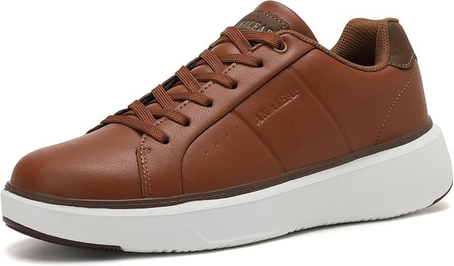 Detalle de ANALEAF men’s fashion trainers casual sneakers – lightweight business-friendly shoes
