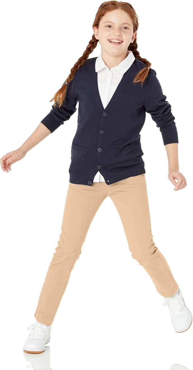 Detalle 2 de Girls chino school pants 3 pack