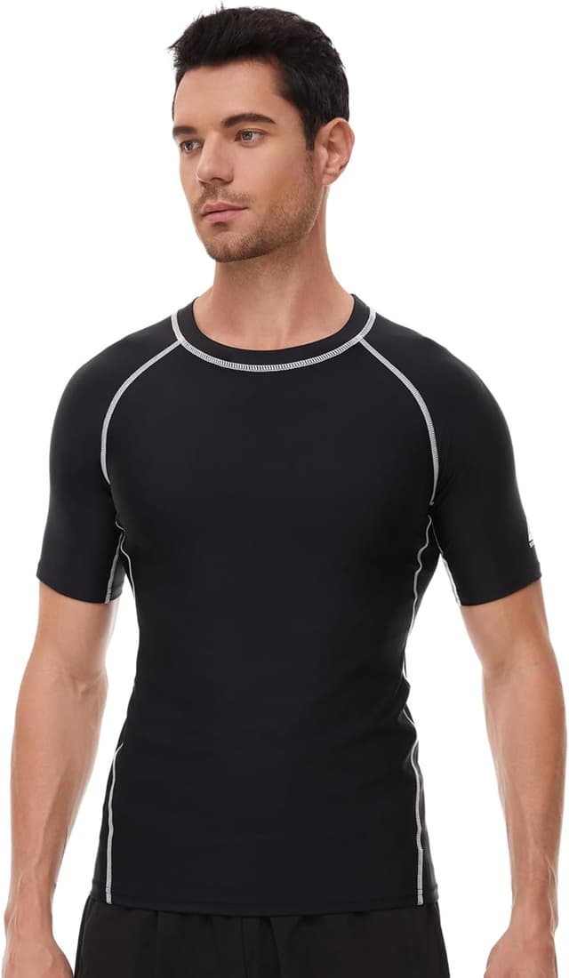 Detalle 2 de AMZSPORT Maglietta Rash Guard UPF 50+