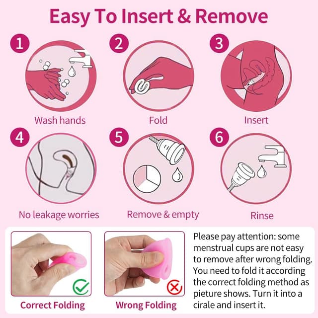 Thumbnail 4 de ACWOO Coppetta Mestruale 2 PCS