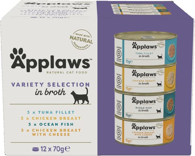 Imagen de Applaws 12x70g comida húmeda para gatos 🐟 en OfertitasTOP