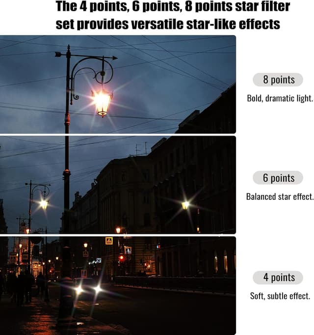 Detalle 1 de Walking Way Star Filter Set 72mm