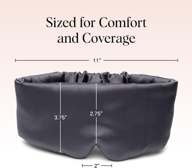 Detalle 2 de Kitsch Satin Sleep Mask silk-feel eye mask ðŸŽ