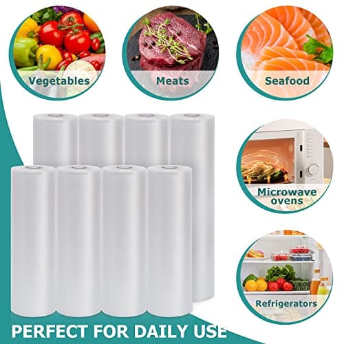 Thumbnail 6 de YISH Rollos envasadora al vacío 8 rollos 20/28×300 cm 🥫