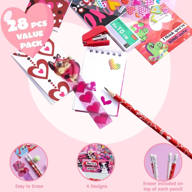 Thumbnail 2 de JOYIN Valentine's Day Stationery 28-pack ✏