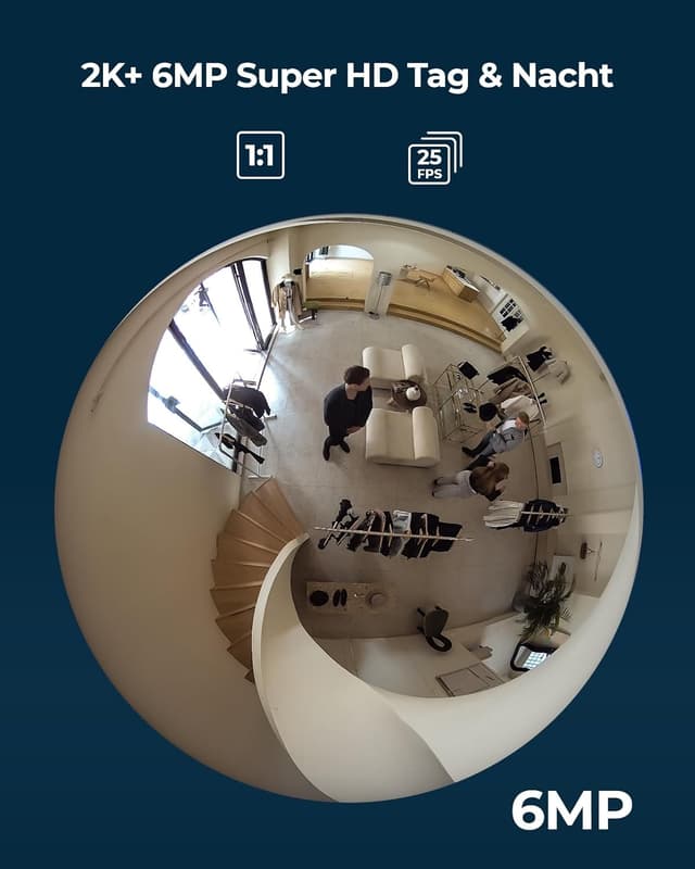 Detalle 2 de Reolink FE-W 6MP 360° Innenkamera