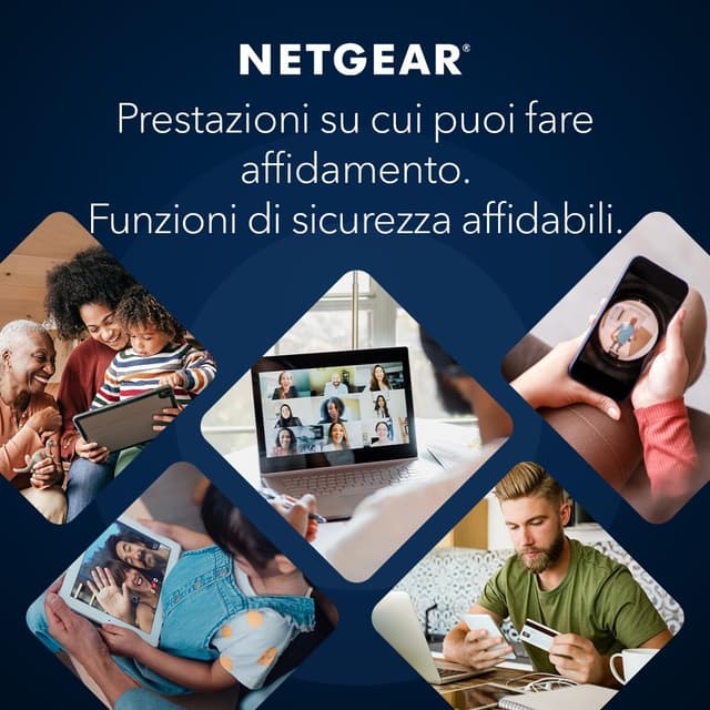 Detalle de NETGEAR Orbi Serie 370 WiFi 7 Mesh Satellite (RBE370) fino a 3,6 Gbps, fino a 120 m²