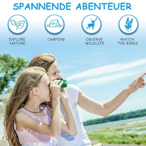 Thumbnail 3 de OSDUE Binocoli compatti per bambini per birdwatching e campeggio