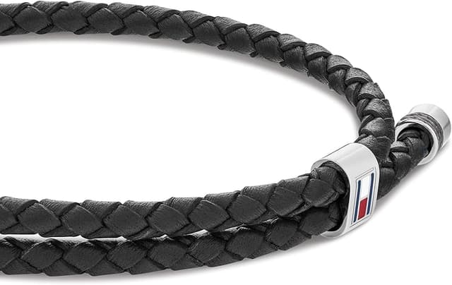 Thumbnail 1 de Tommy Hilfiger 2790224 pulsera cuero trenzado doble vuelta