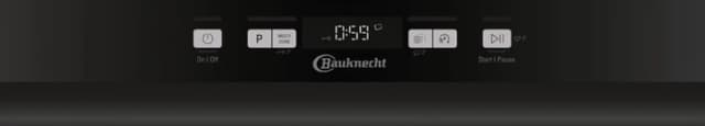Detalle 2 de Bauknecht BK4PB14BN7A0X teilintegrierter Geschirrspüler 41 dB