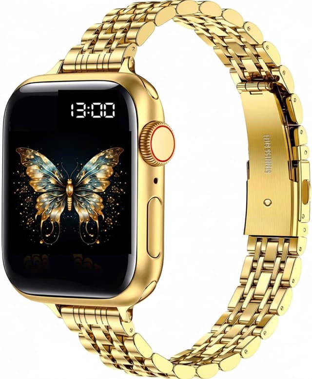 Thumbnail 6 de CEEKA Slim Metal Chain Watch Strap 12–14mm