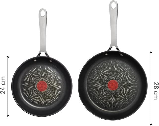 Thumbnail 5 de Tefal Jamie Oliver Juego 2 sartenes 24/28 cm