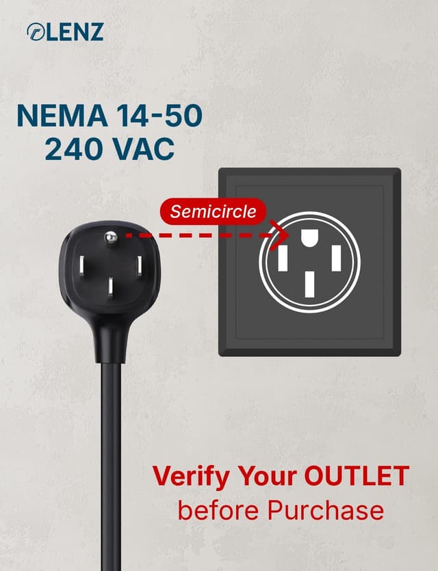 Detalle 2 de LENZ NEMA 14-50 Adapter 32A