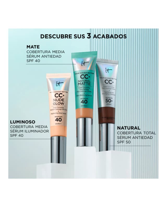 Thumbnail 5 de IT Cosmetics Base CC+ Natural Matte SPF 40