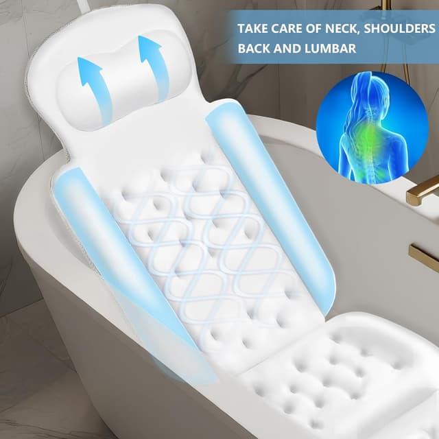 Thumbnail 6 de Full Body Bath Pillow 51" x 16