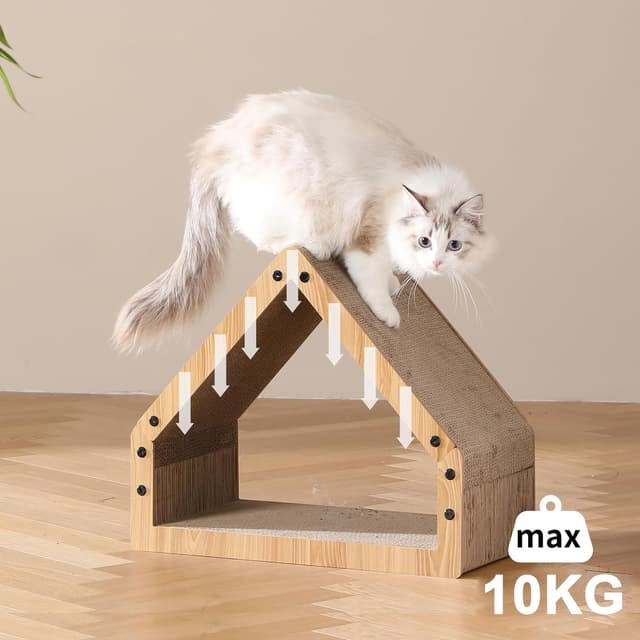 Thumbnail 4 de FUKUMARU Griffoir pour Chat 42 cm Maison đ±