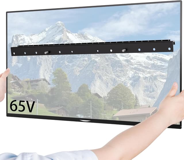 Detalle de Antimbee supporto da parete per TV 37–75”, fino a 68 kg, VESA max 600 x 400 mm (staffa universale per LED/LCD/OLED piatto e curvo)
