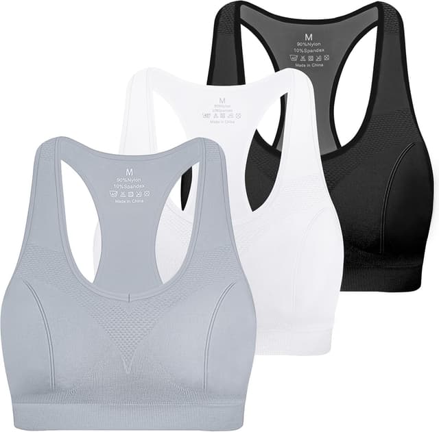 Detalle de MIRITY Seamless Sports Bra 3 pack