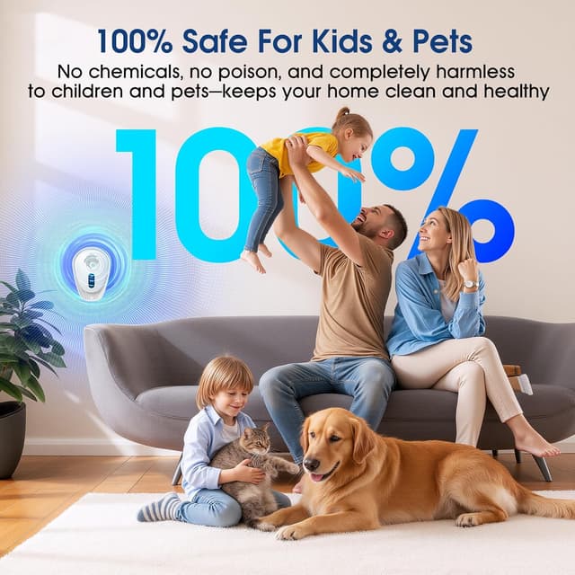 Thumbnail 3 de 2026 Upgraded Ultrasonic Pest Repellent 6-Pack for Home 🐜