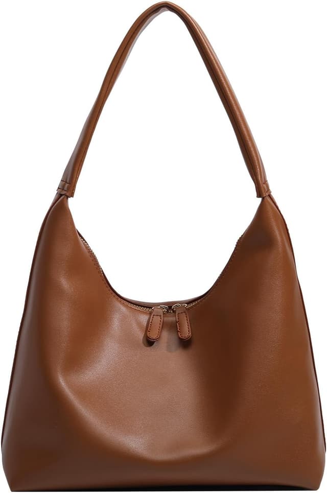 Thumbnail 6 de CUNGGI Hobo Bag aus weichem PU Leder – Vintage Slouchy Tote für Alltag, Büro und Reisen