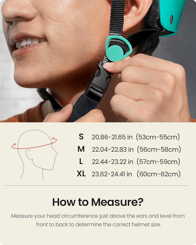 Detalle de OutdoorMaster Beetles Snug Skateboard/Cycling Helmet (Adults, Youth & Kids) with Two Removable Liners