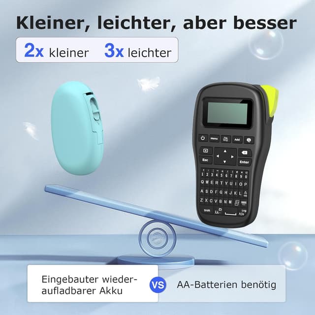 Detalle 2 de SUPVAN E10 Etikettendrucker 15 mm x 6 m