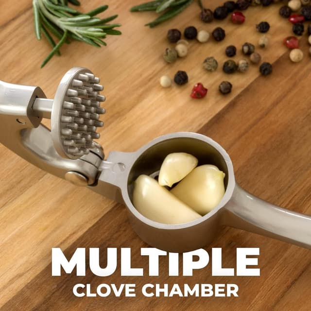 Thumbnail 5 de Zulay Kitchen Garlic Press Set 🧄