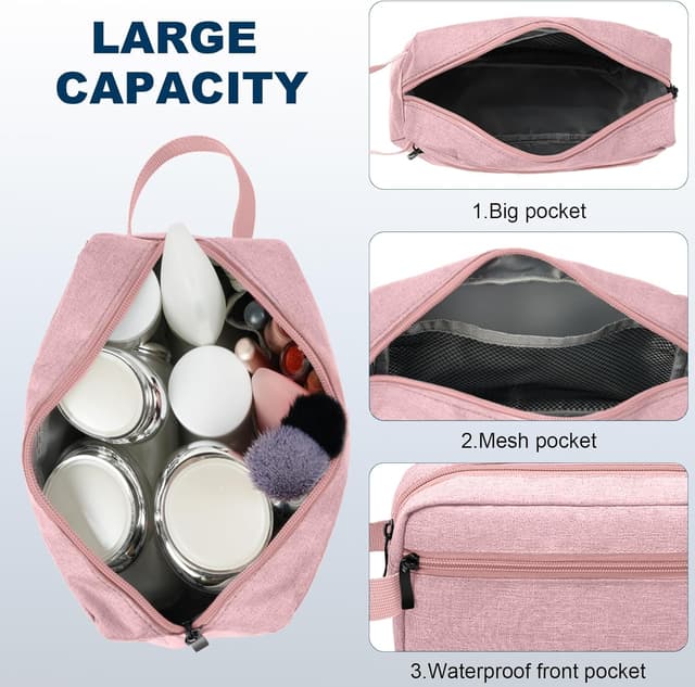 Detalle de Borsa da toilette Aucuu 25,5 cm per uomo e donna