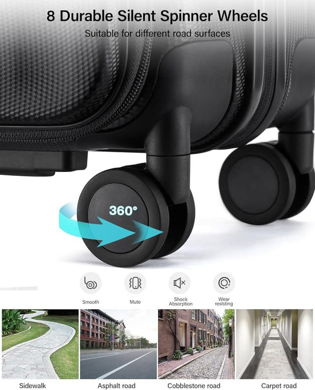 Thumbnail 6 de Hanke 26 Inch Expandable Hard Shell Luggage