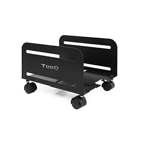 Detalle de TOOQ UMCS0004-B soporte de CPU con ruedas 10 kg