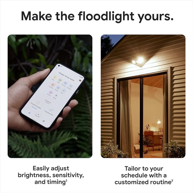 Thumbnail 6 de Google Nest Cam with Floodlight outdoor camera