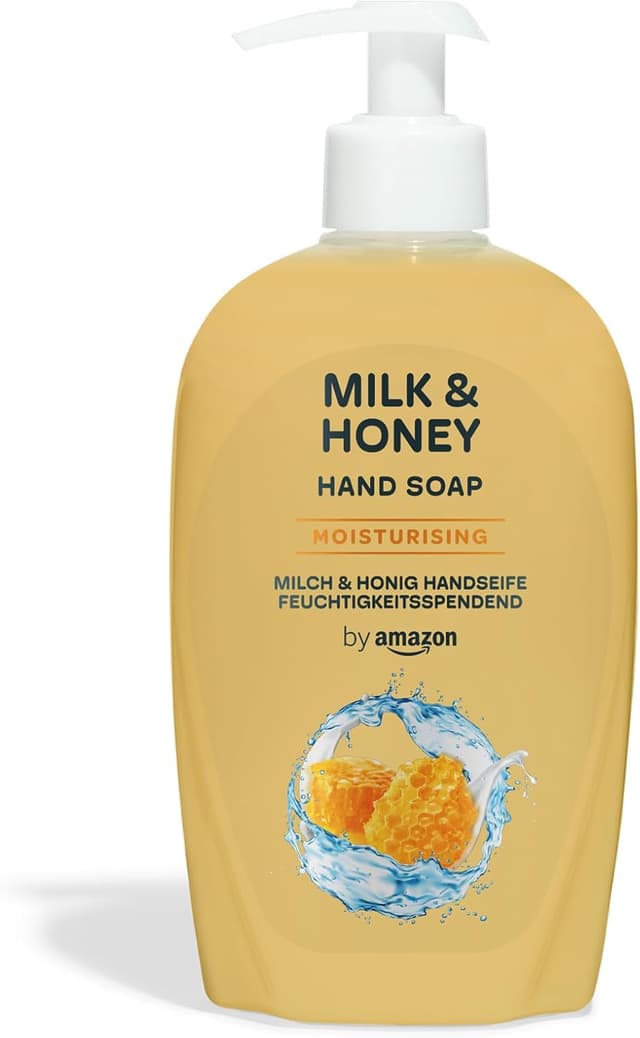 Detalle 2 de Amazon Savon mains Lait miel 4x500 ml