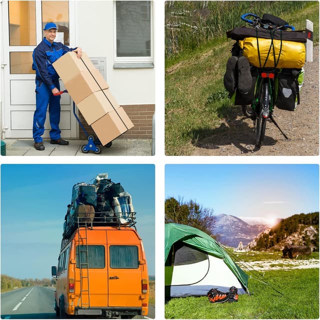 Thumbnail 6 de WeFine 24 inch Bungee Cords with Hooks