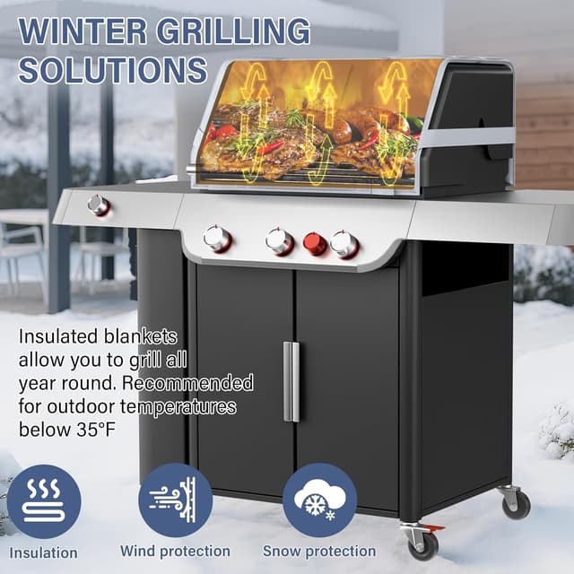 Thumbnail 5 de Weber Genesis II 300 Thermal Insulated Blanket for Grill
