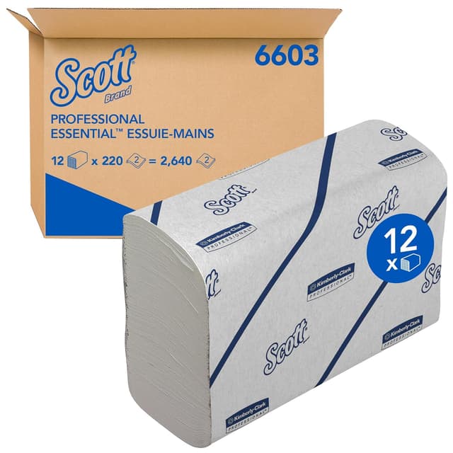Detalle de Scott® EssentialTM 6603 essuie-mains 2 640 🧻