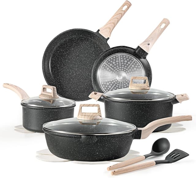 Imagen de CAROTE 14-piece Nonstick Cookware Set en OfertitasTOP