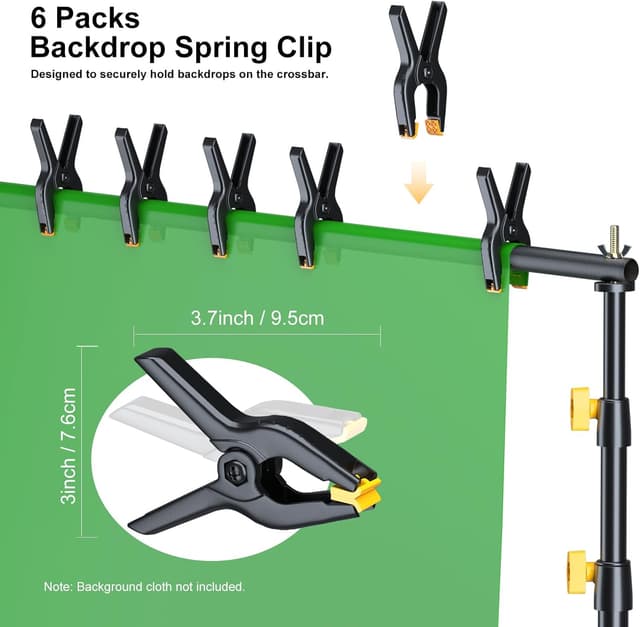Thumbnail 4 de LINCO Backdrop Stand Kit 10x7 ft backdrop support