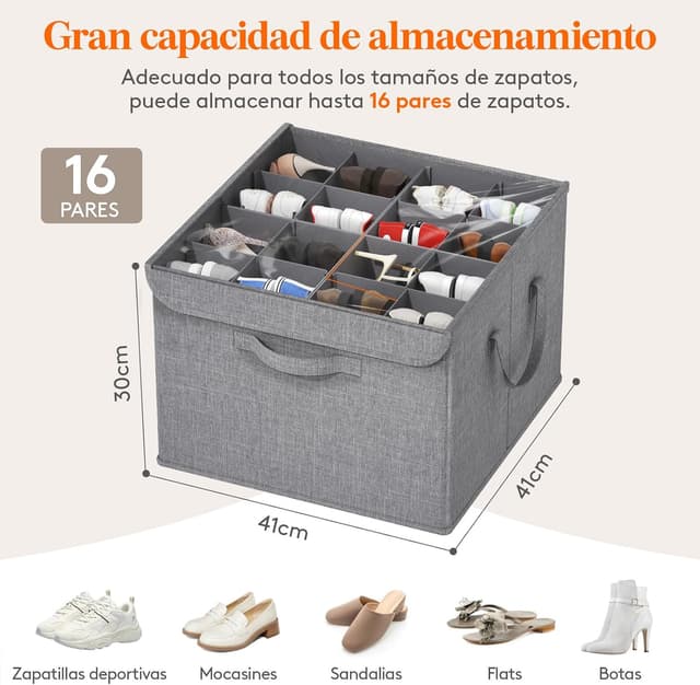 Thumbnail 2 de Lifewit Organizador de Zapatos Plegable para 16 Pares
