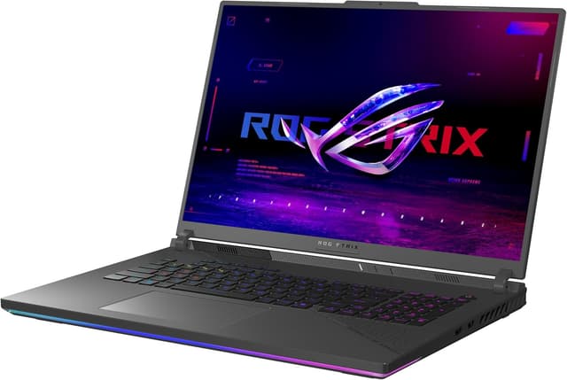 Detalle de ASUS ROG Strix G18 G814FP Gaming-Laptop mit 18" 2,5K 240Hz, Ryzen 9 9955HX und RTX 5070